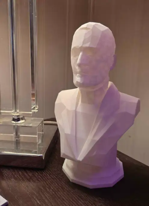 Dr. Breen Statue - Print