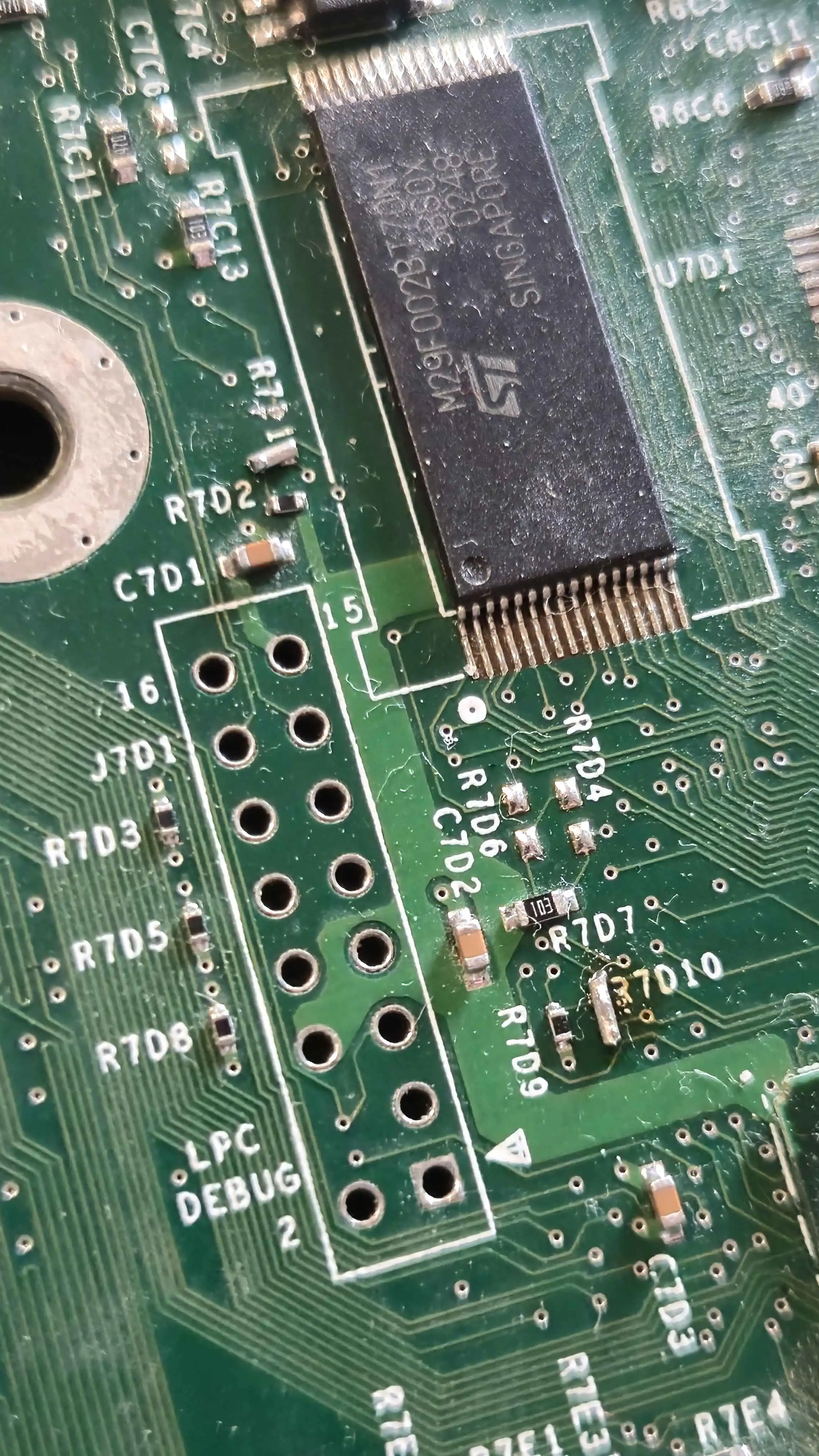 Original XBOX - 1.2 TSOP Bridging